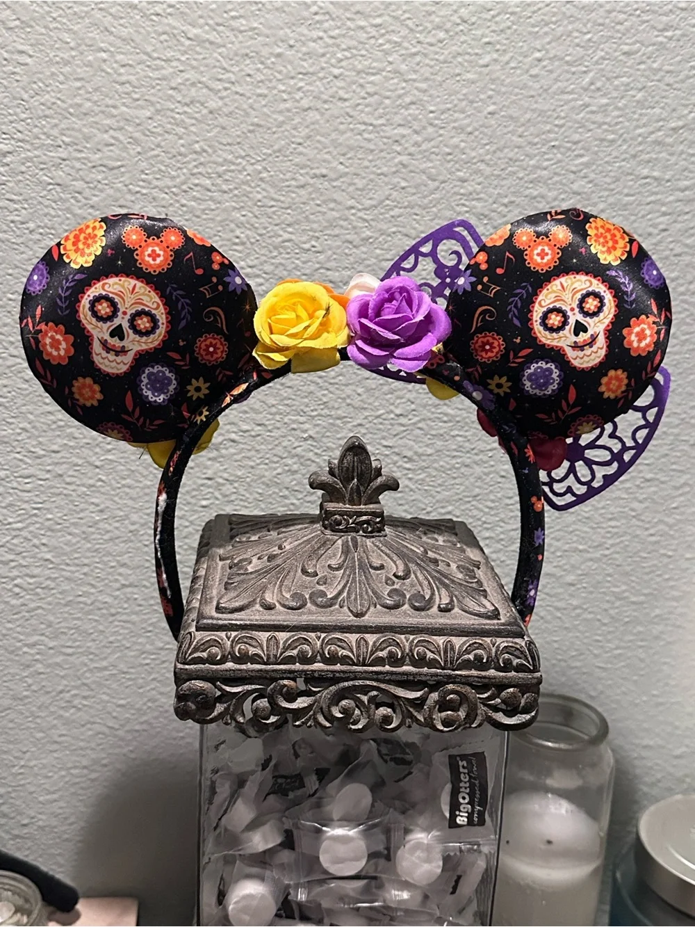 Disneyland Park Jack Skellington & Coco Ears.